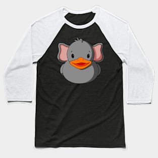 Elephant Rubber Duck Baseball T-Shirt